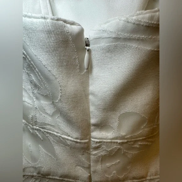 White Black House Market White Spring MIDI Dress Size 2 - Picture 5 of 11